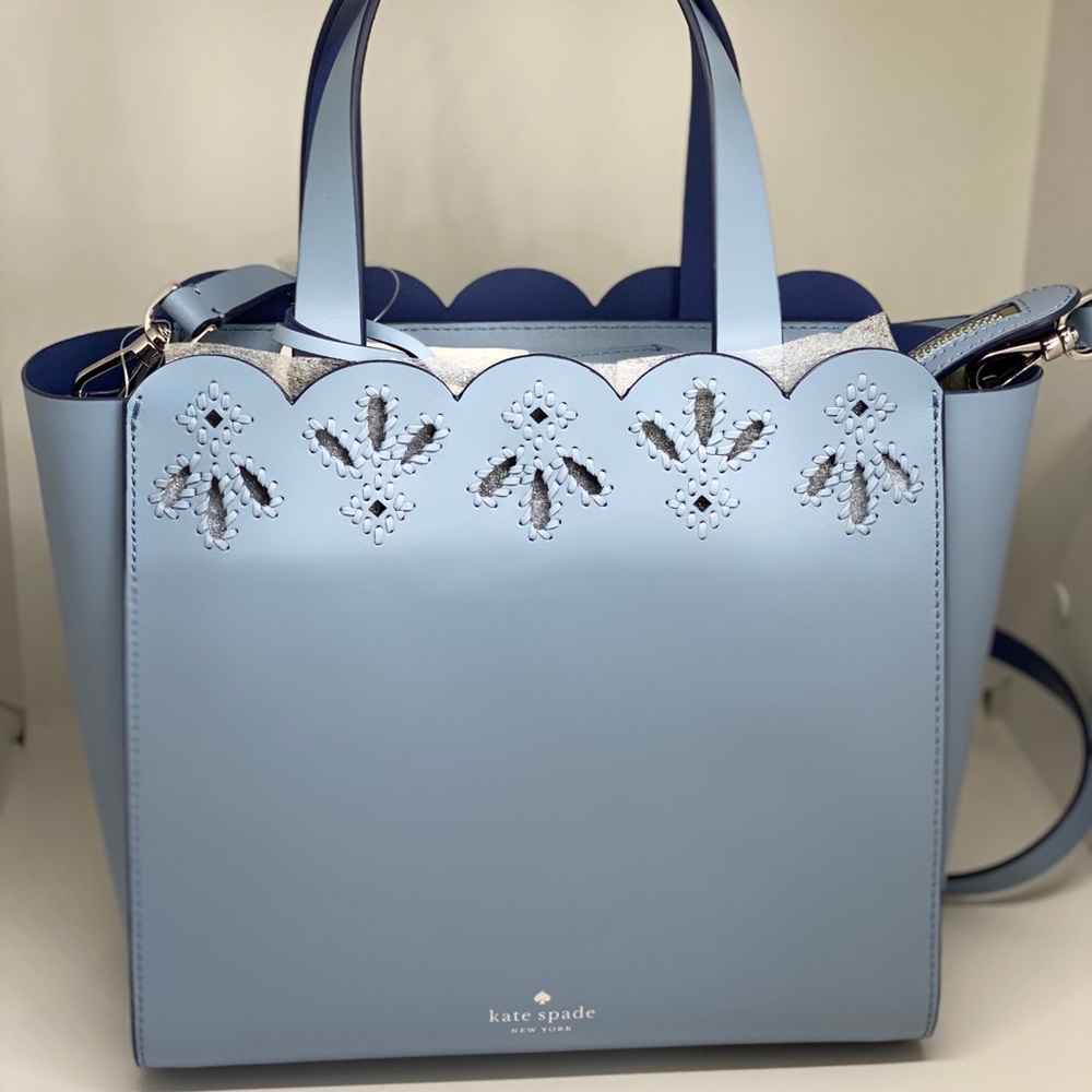 KATE SPADE💥NWT💥MINI MINA MAGNOLIA STREET EYELET - Picture 2 of 10